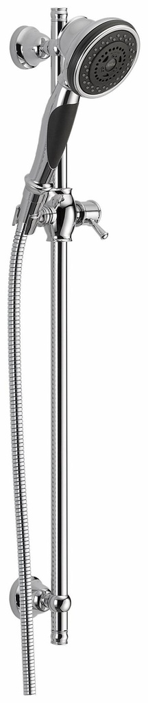 3-Setting Hand Shower with Slide Bar