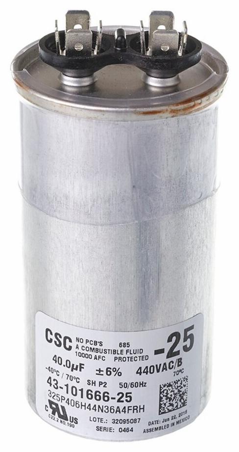 Capacitor - 40/440 Single Round