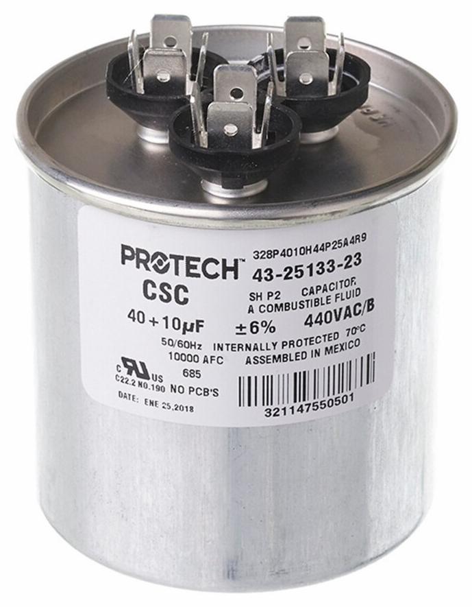 Capacitor - 40/10/440 Dual Round