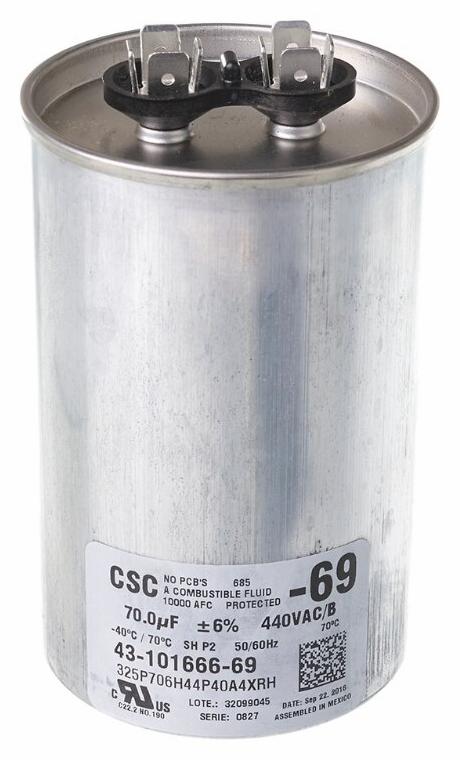 Capacitor - 70/440 Single Round