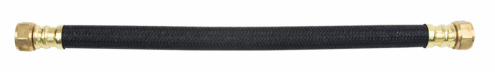 18" Polymer Braid Water Heater Connector 3/4" FIP