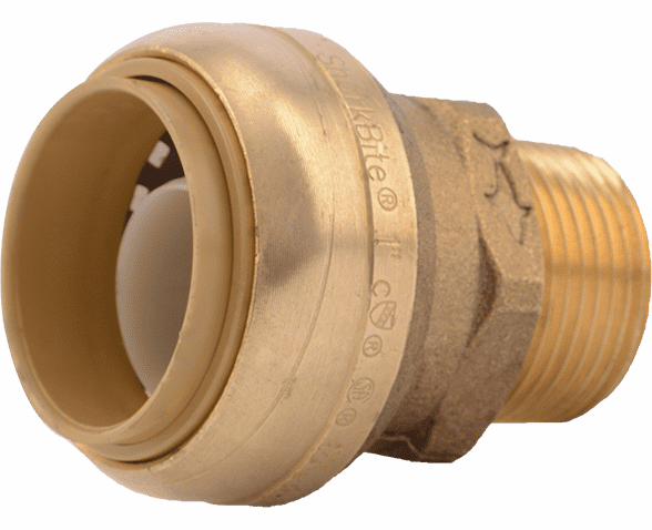 1" x 3/4" MPT Reducing Connector Lead Free