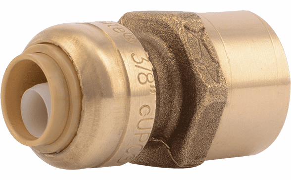 3/8" x 1/2" FPT Reducing Connector Lead Free