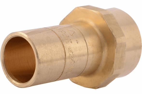 3/4" CTS x 3/4" FPT Threaded Adapter Lead Free