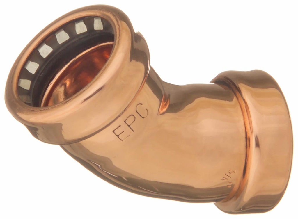 1/2 COPPER LOC 45° ELBOW