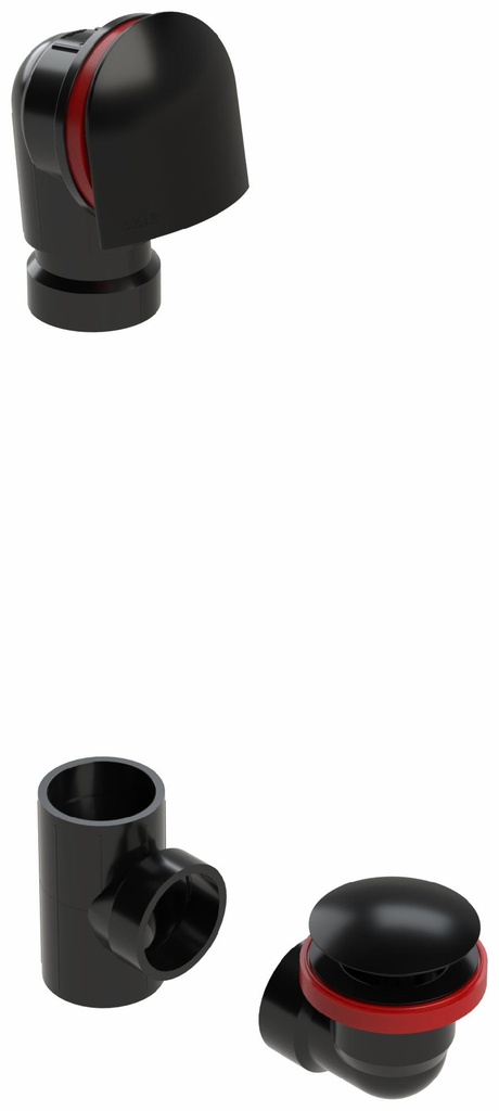 Clicker ABS Offset Waste & Overflow Kit