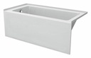 Amala 60 x 32 Alcove Bathtub with LH Drain