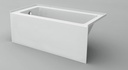 Amala 60 x 32 Alcove Bathtub with RH Drain