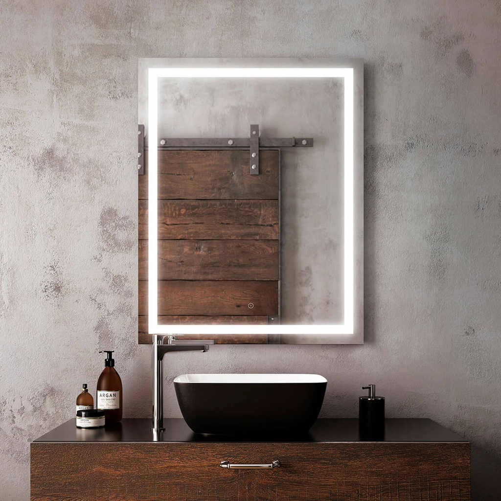 Effect Illuminated Bathroom Mirror 30" x 38"