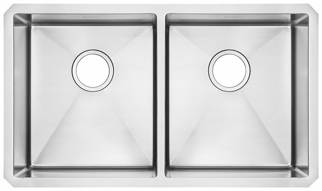 Pekoe 2 Bowl Undermount Kitchen Sink with Sink Grid
