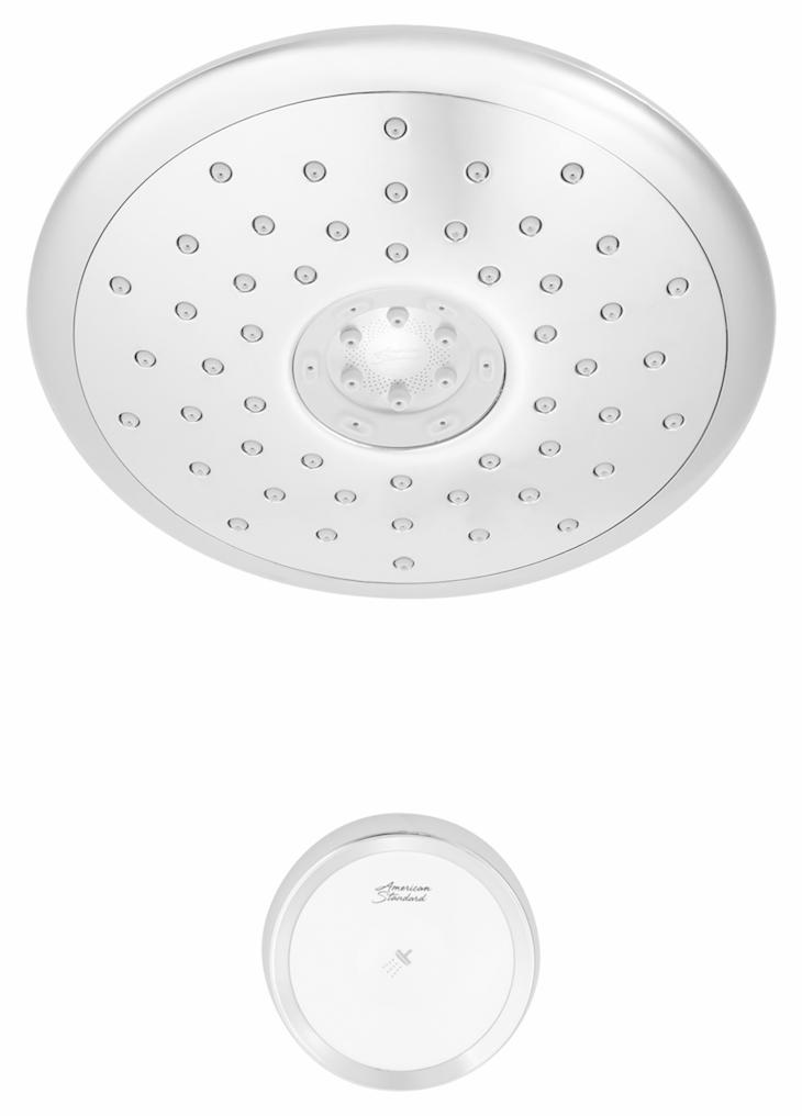 Spectra eTouch 7-Inch 2.5 gpm/9.5 L/min Fixed Showerhead