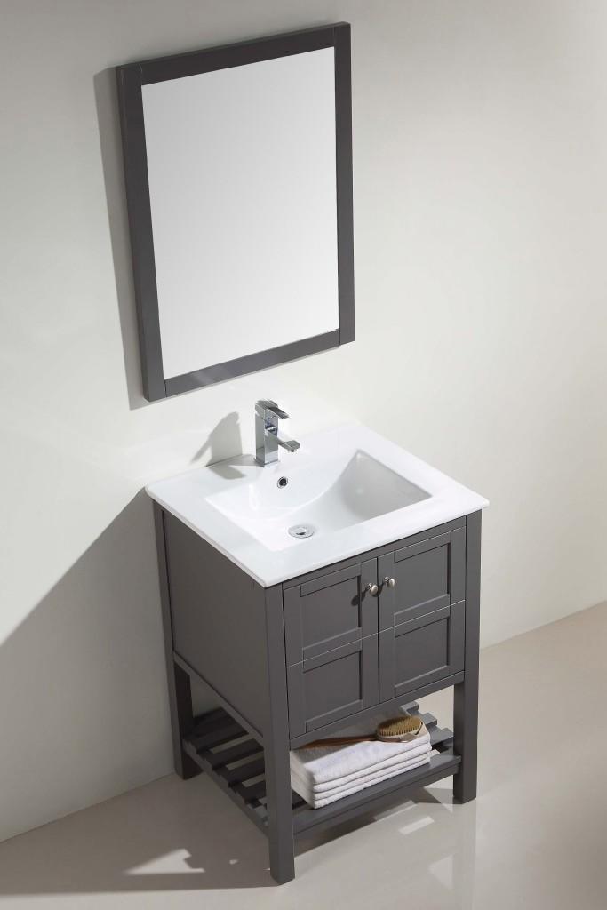 Shaker 24" Vanity (Cabinet Only)