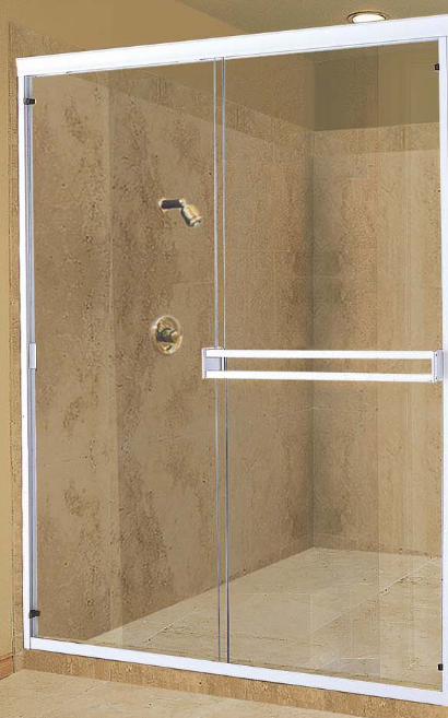 2-Panel Sliding Shower Door