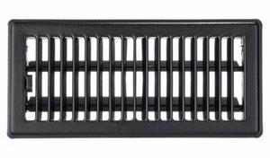 4x10 BLACK Lvrd Floor Reg BULK