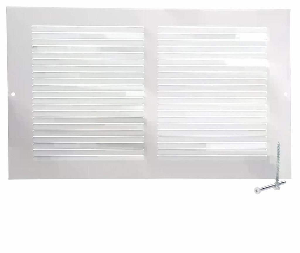 12x06 WHT Baseboard Grl