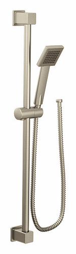 90 Degree 1-Function Eco-Performance Hand Shower with Slide Bar