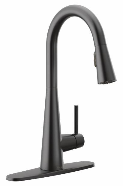 Sleek Kitchen Faucet with Pulldown Spray
