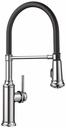 Empressa Semi-Pro Kitchen Faucet with Rubber Hose Pulldown Spray