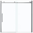 Halo 56.5-59" x 59" Sliding Tub Door