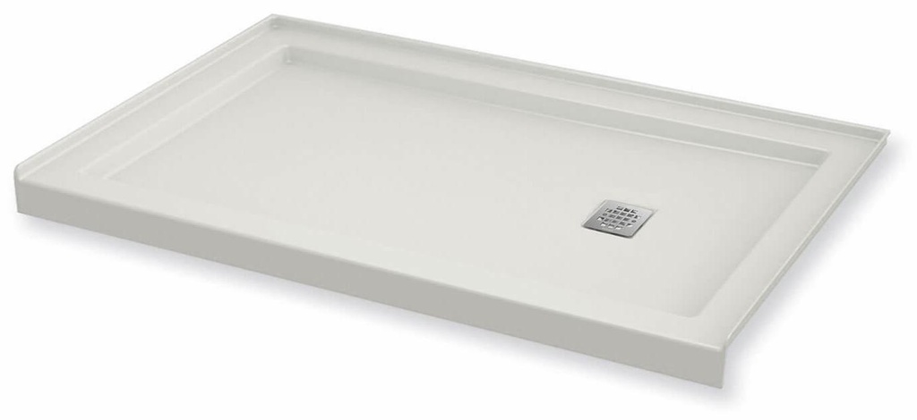 B3Square 6032 RH Drain Alcove Shower Base
