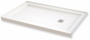 B3Square 6032 LH Drain Alcove Shower Base