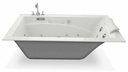 Optik 6032 LH Drain Alcove Tub