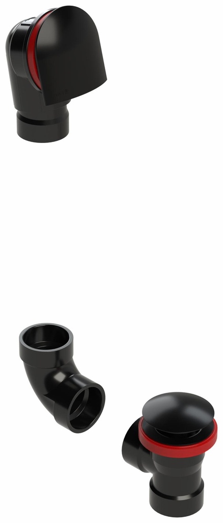 Clicker ABS Direct Drain Waste & Overflow Kit