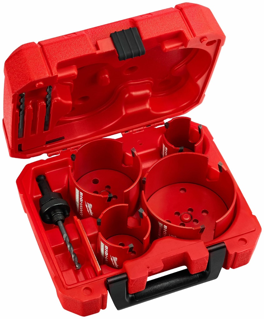 8-pc Big Hawg with Carbide Teeth Kit