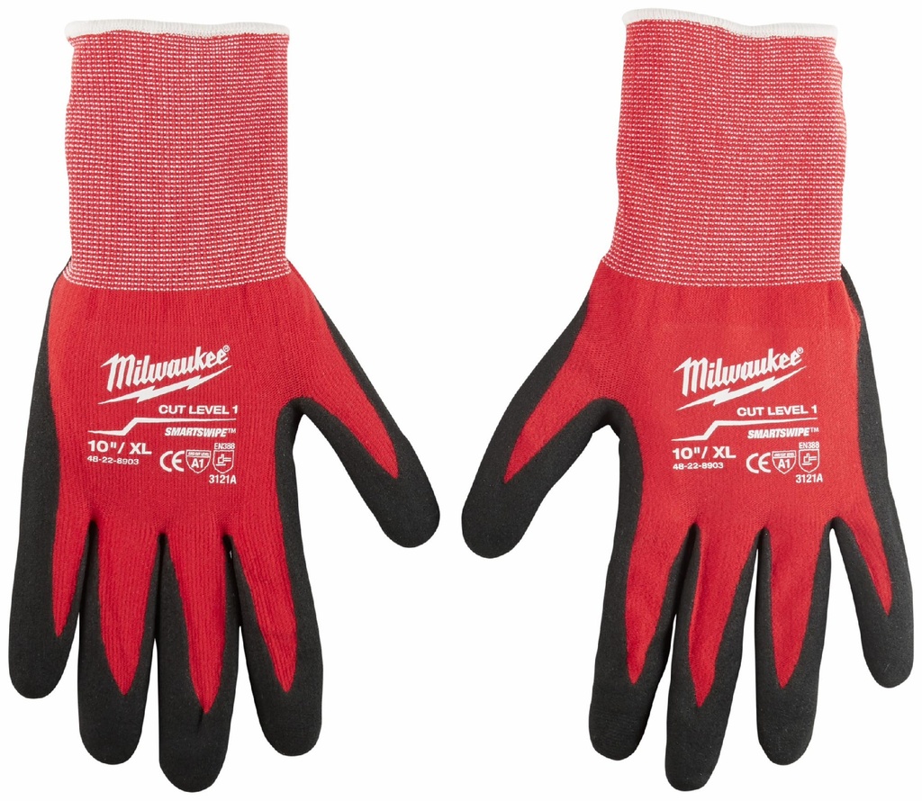 (6) CUT 1 NITRILE GLOVES - XL