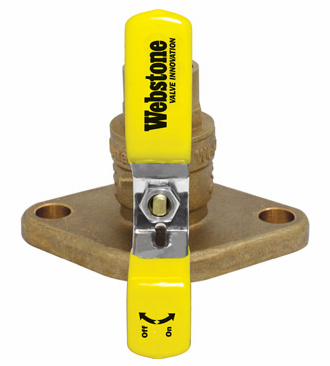 1 1/4 SWT ISOLATOR FP BR BL VLV - W/ADJ