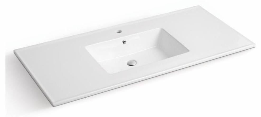 48" x 22" Ceramic Sink Top