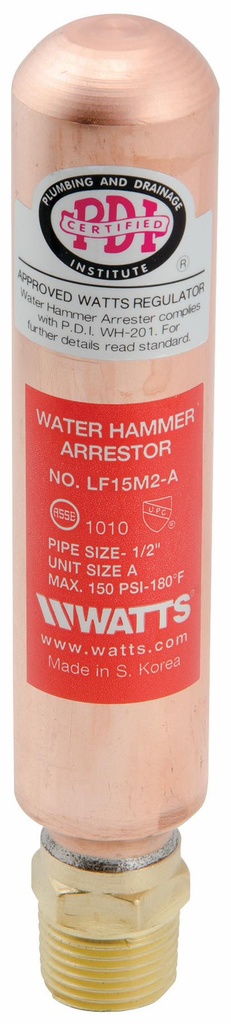 1/2 In LF15M2-A 1/2 Water Hammer Arrestor