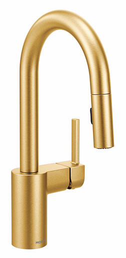 Align Bar Faucet with Pulldown Spray