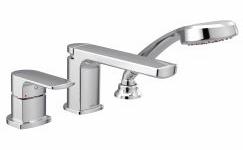 Rizon Roman Tub Faucet Trim with Hand Shower