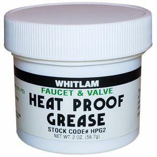 "E-Z TURN" FAUCET & VALVE HEAT PROOF GREASE - 2 oz.