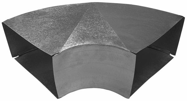 10" x 20" Long Way 90 Degree Duct Elbow