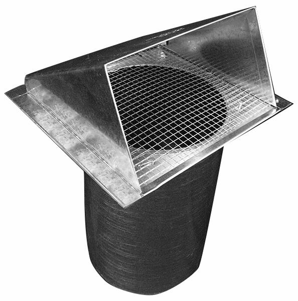 8" Fresh Air Intake Galvanized