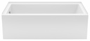 Rubix 6032 LH Drain Alcove Tub