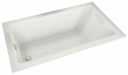Pose 6030 End Drain Drop-In Tub