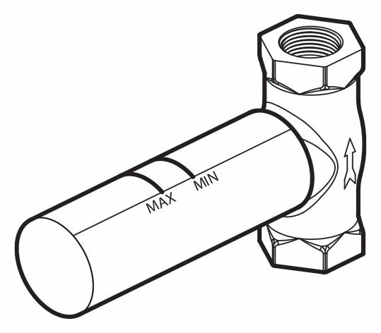 1/2" Volume Control Rough-In Valve