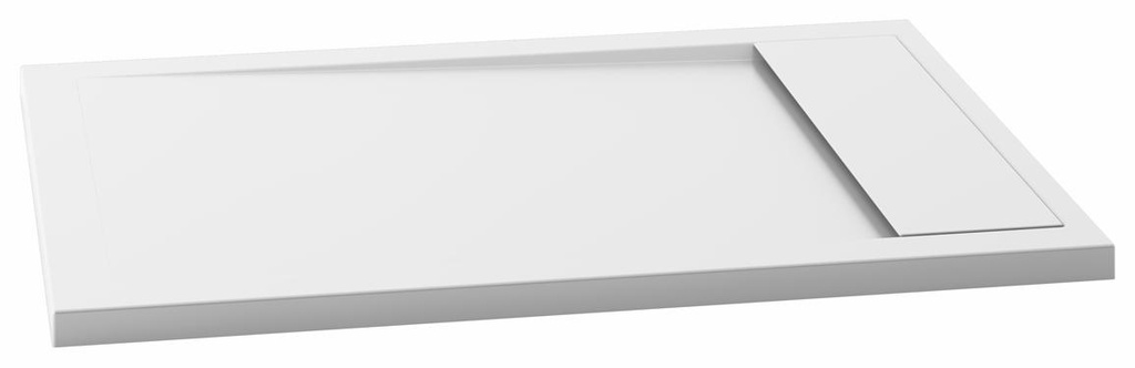 Opure 48" x 36" Acrylic Shower Base with End Drain