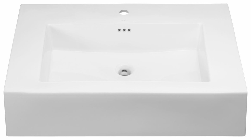 Prominent 37" Ceramic Widespread Sink Top