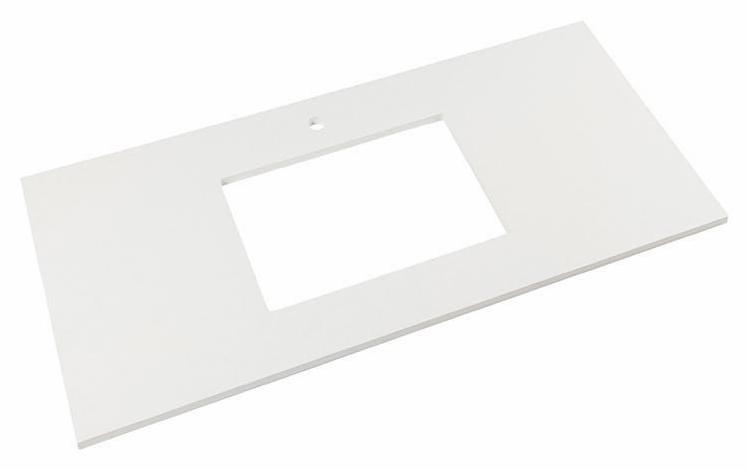 TechStone 37" x 19" x 3/4" Widespread Vanity Countertop