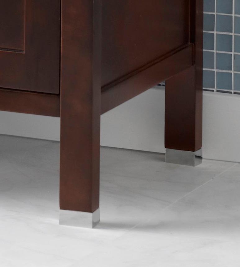 3/4" Metal Feet for Juno or Minerva Bathroom Vanity