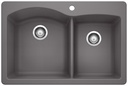 Diamond 1.75 Bowl Drop-In Silgranit Sink