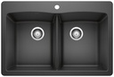 Diamond 210 2 Bowl Drop-In Silgranit Sink