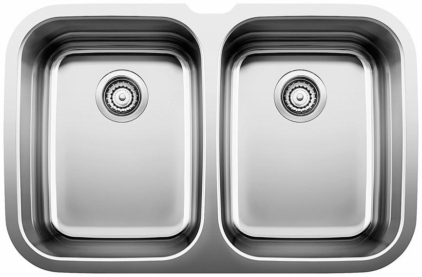 Supreme U 2 Bowl Undermount Sink