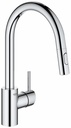 Concetto Kitchen Faucet with Pulldown Spray