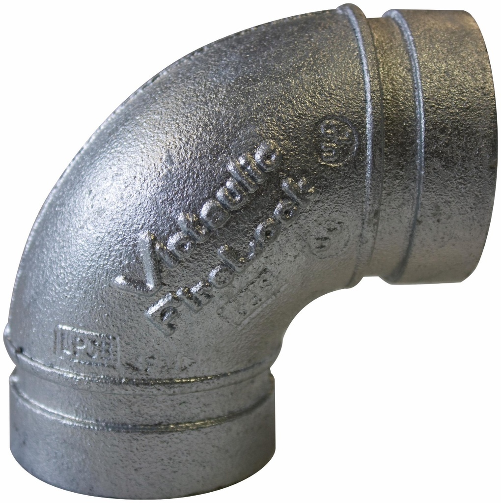 6" 90 Elbow Galvanized FireLock 001