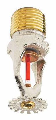 1/2" Quick Response 200F K5.6 Pendent Sprinkler Head White FireLock V2708